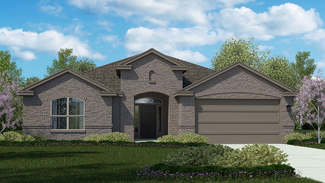 Floor Plan in Northwest Passage MIDLAND, TX D.R. Horton