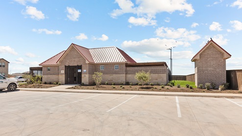 Shared clubhouse area conveniently located between pool and playground