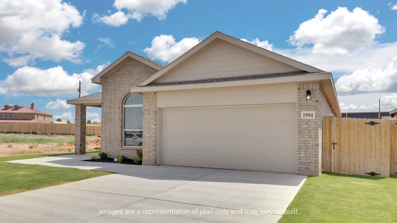 A beautiful single-story exterior designed for modern living.