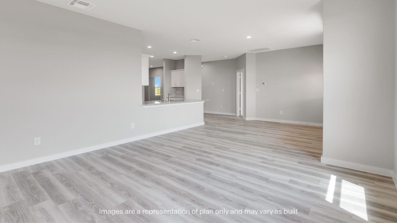 Enjoy an open layout with plenty of room to gather and relax.