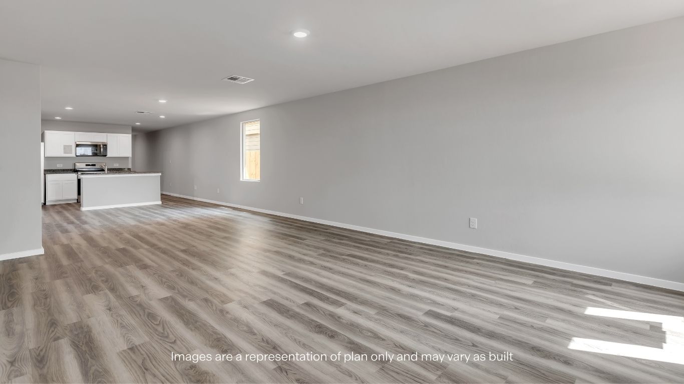 Bright and open living space with plenty of room to make it your own
