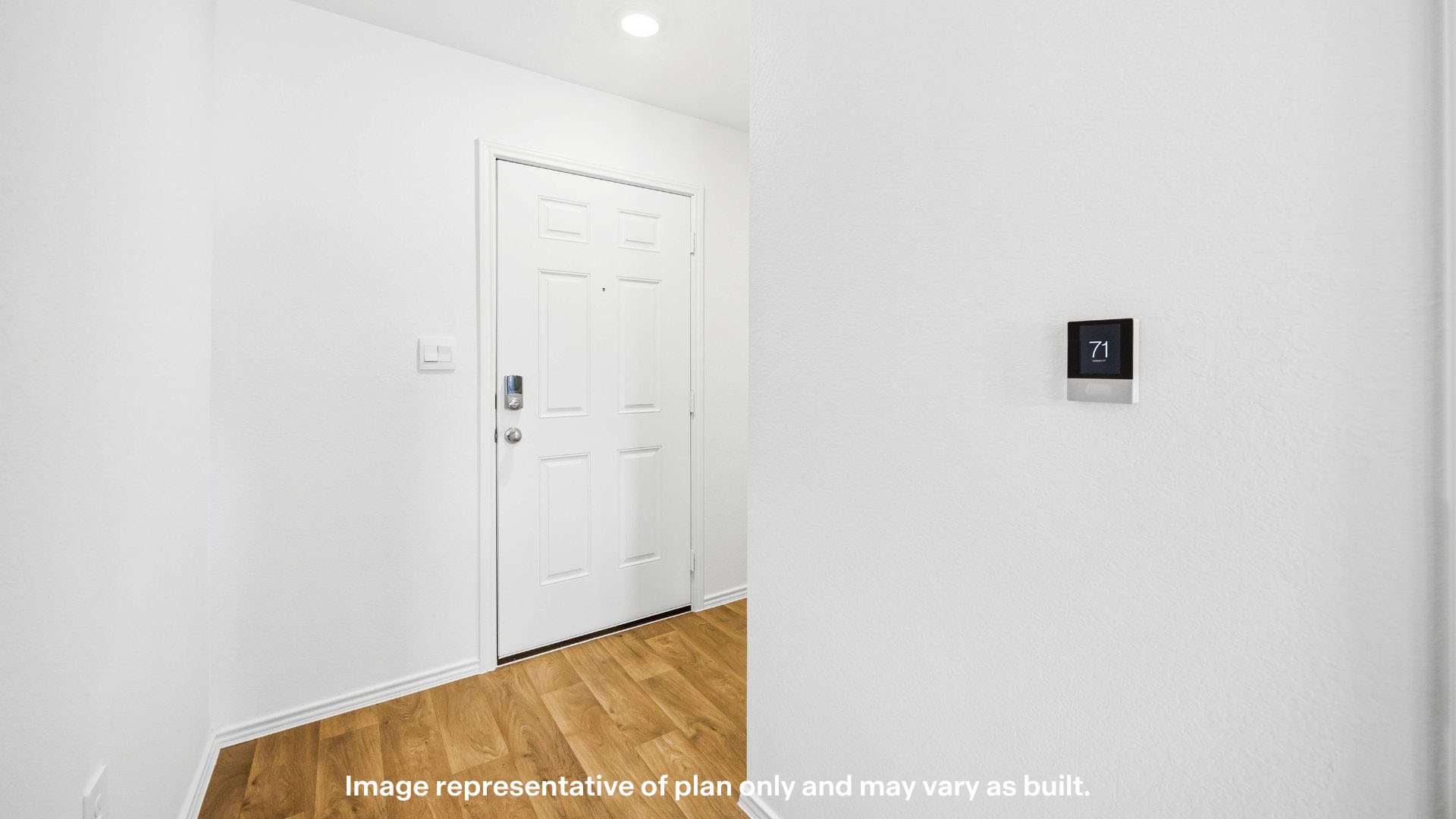 Spacious open entry way and foyer space