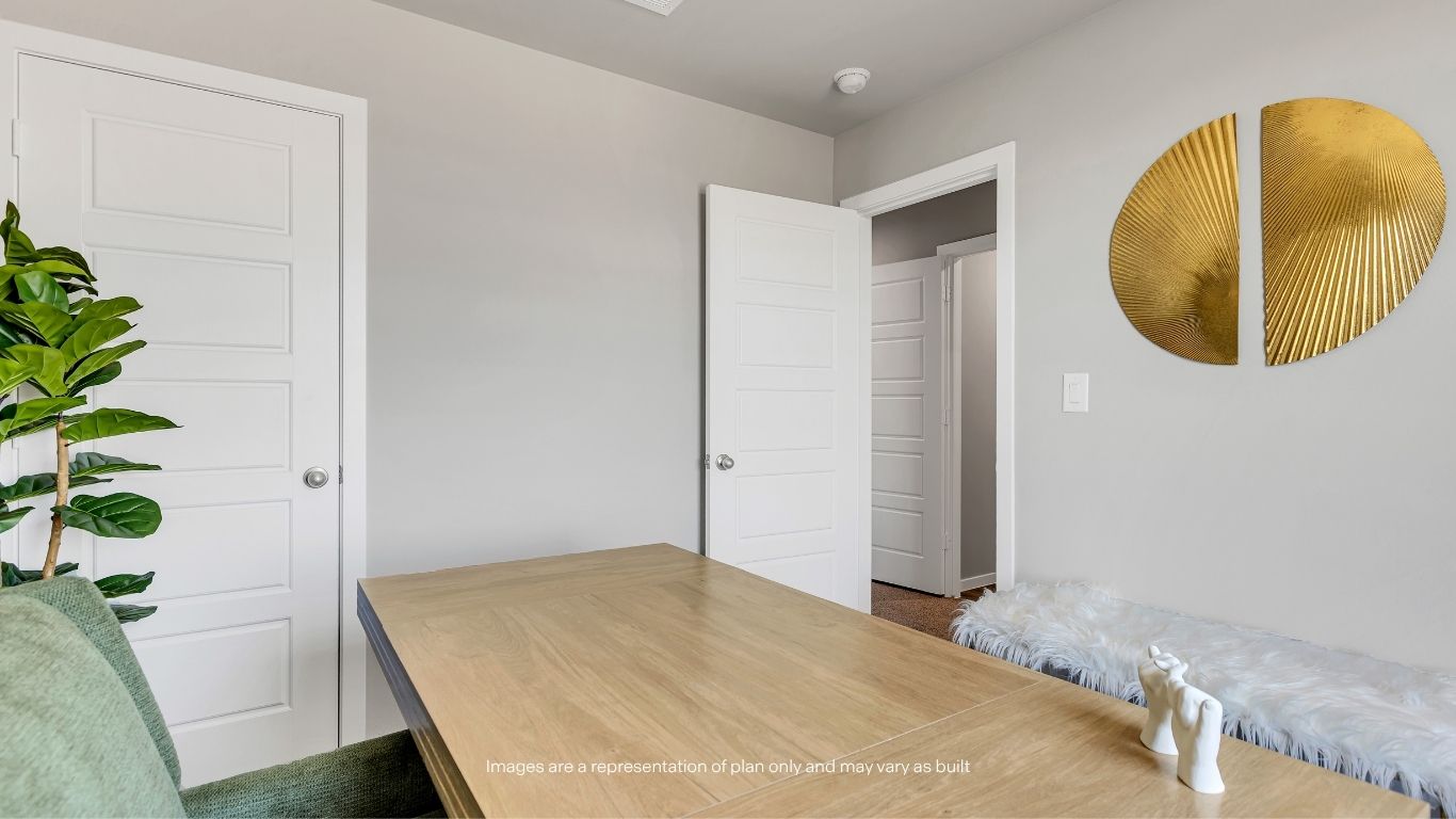 Featuring soft carpeting and abundant natural light, this room offers endless possibilities to fit your family's needs.