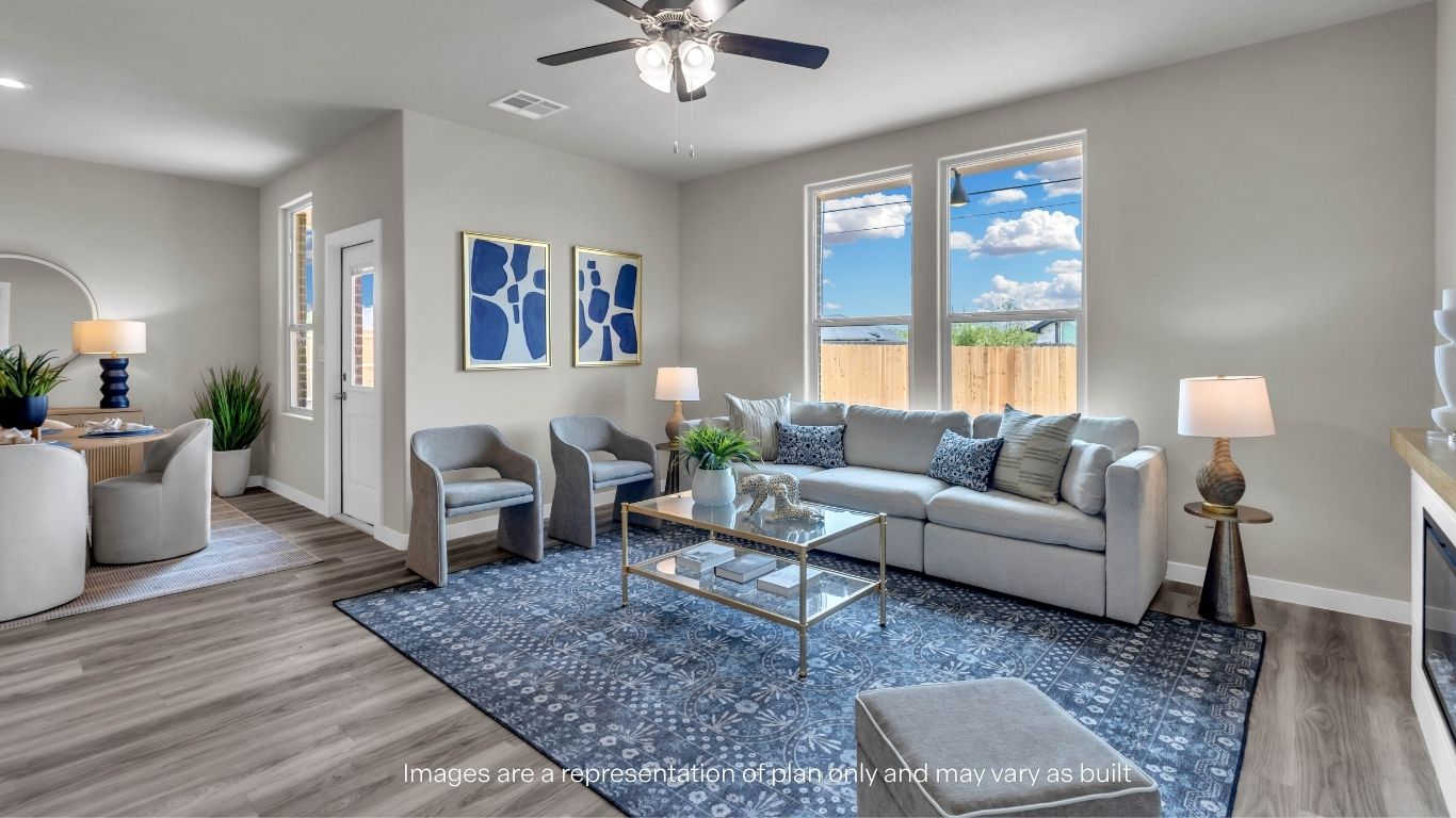 Comfortable open living space designed for relaxing and gathering.