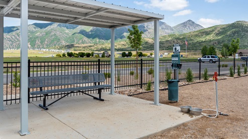 Amenities will include a dog park for taking pet out to play.