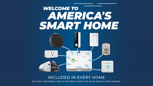 Smart Home package for new home owners buying D.R. Horton homes