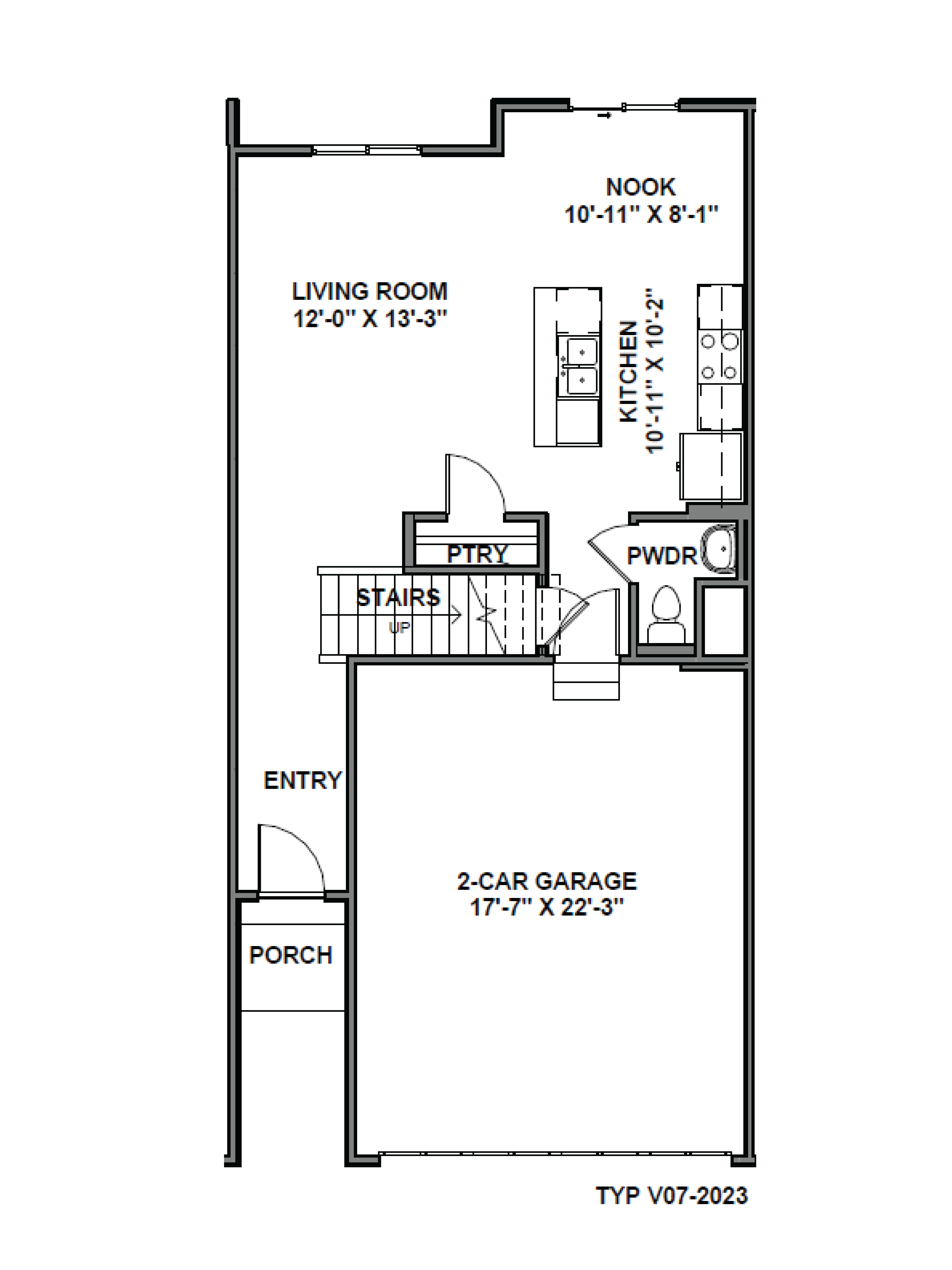 oakridge townhome floorplan layout in saratoga springs utah