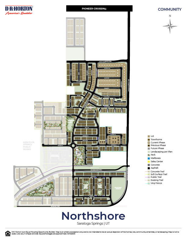 Static Lot Map