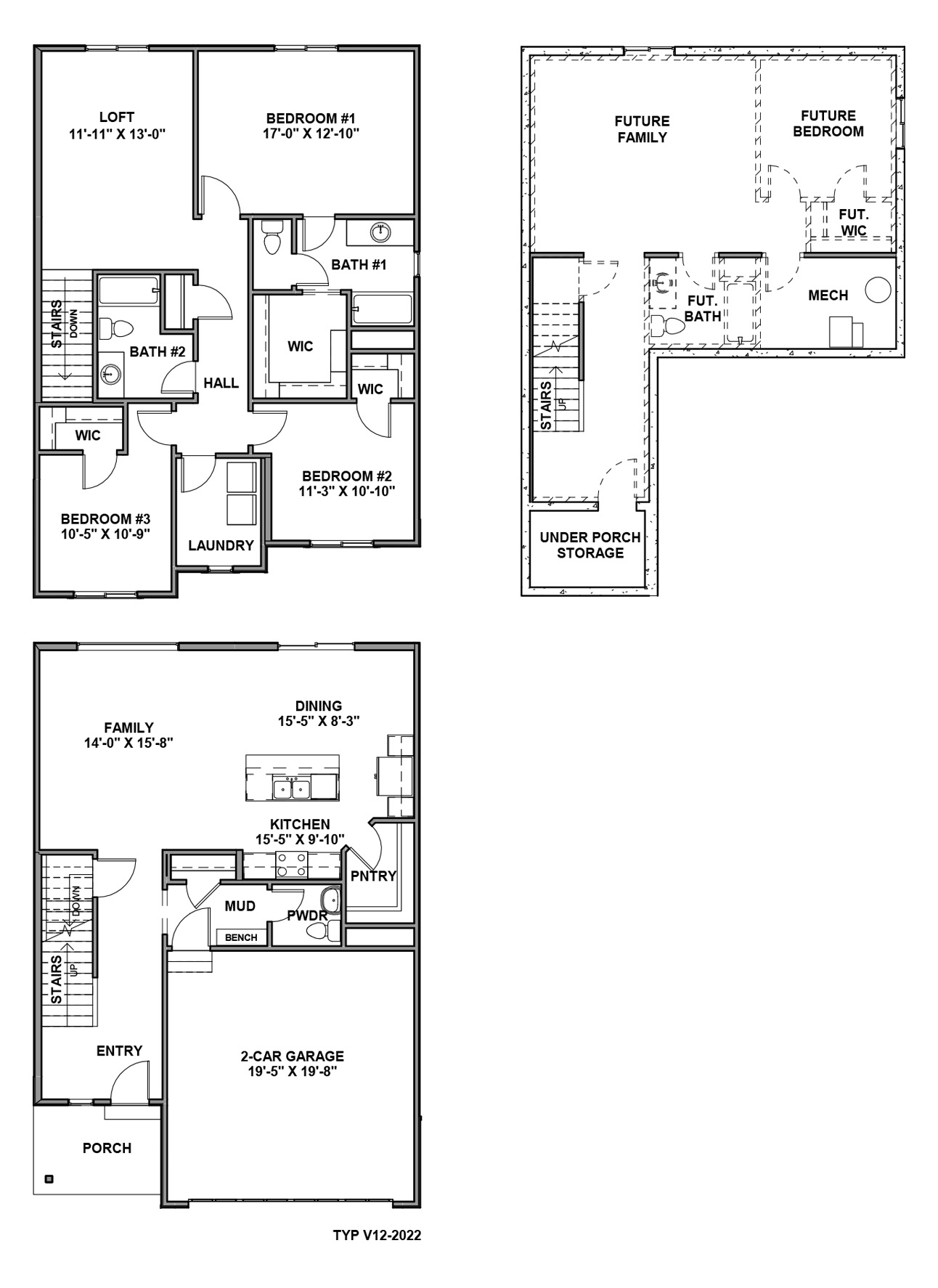 Floor Plan in Little Valley Gateway Magna, UT D.R. Horton