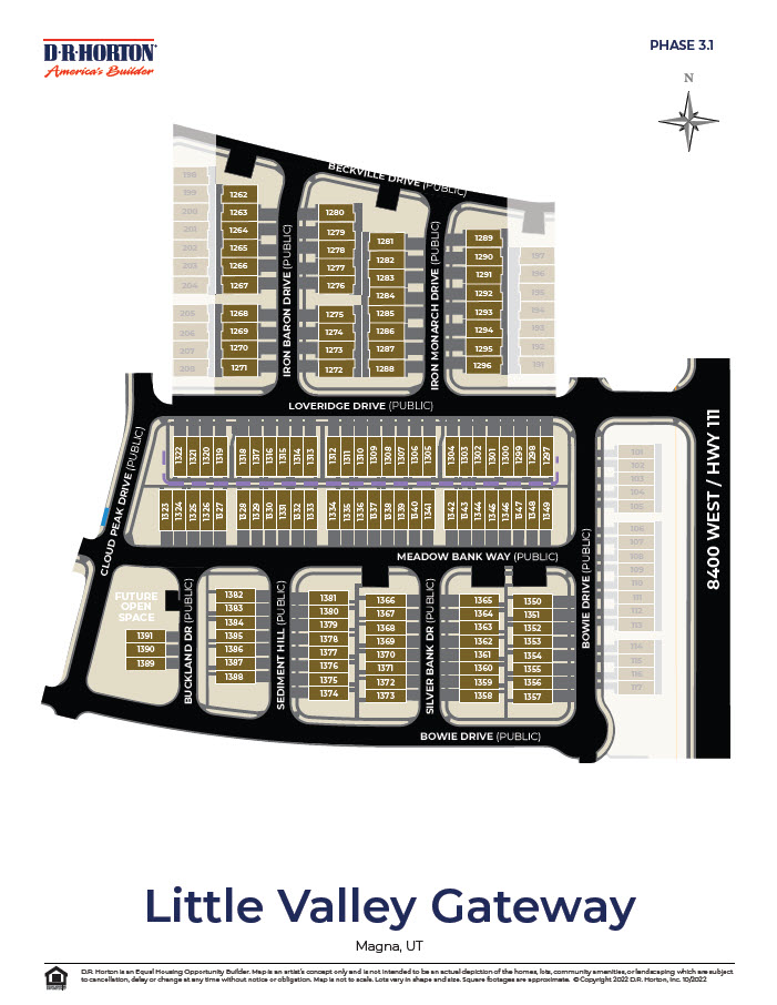 New Homes in Little Valley Gateway Magna, UT D.R. Horton