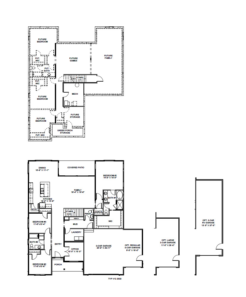 Floor Plan in Foothill Village Santaquin, UT D.R. Horton