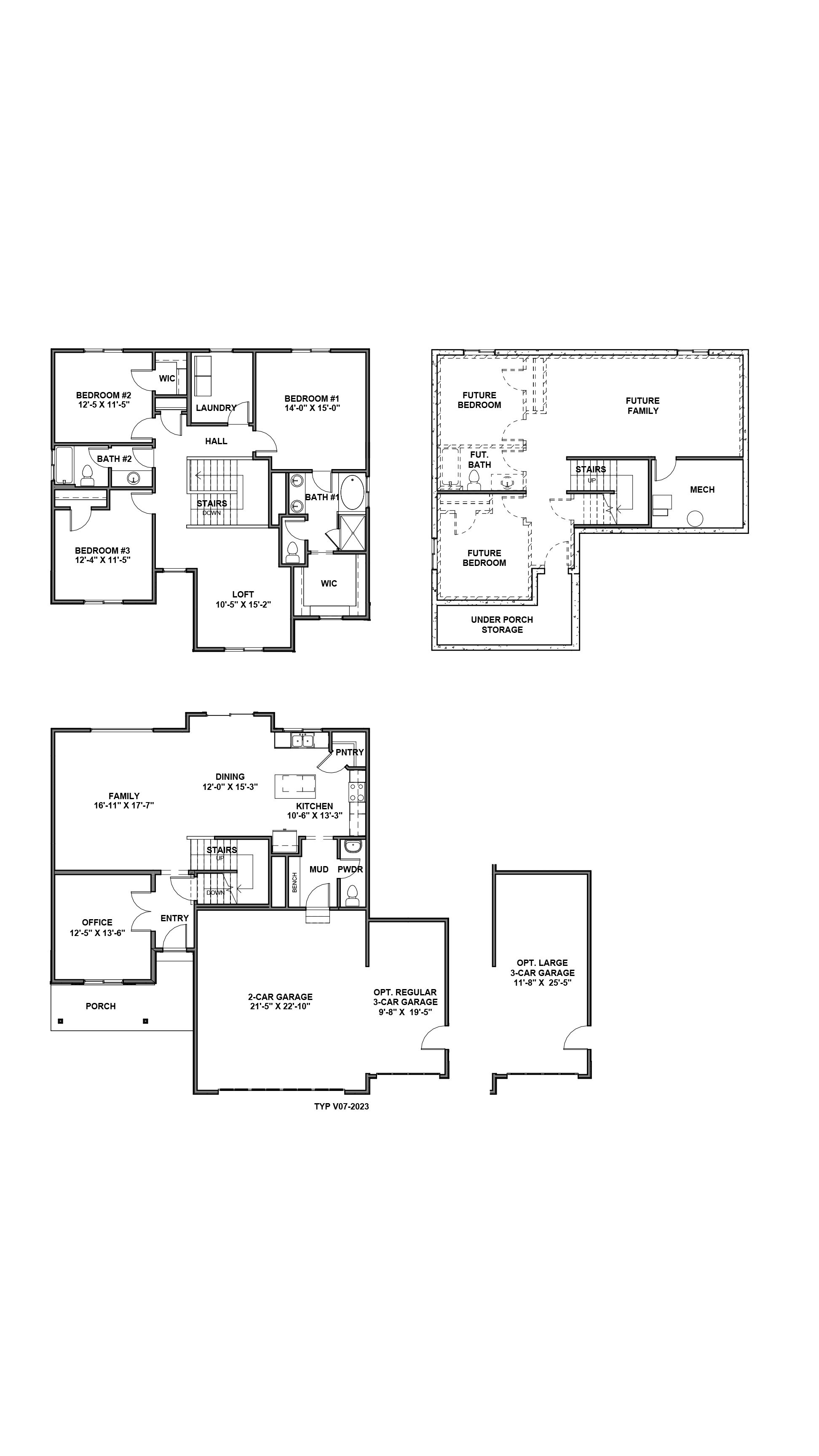 Floor Plan in Foothill Village Santaquin, UT D.R. Horton
