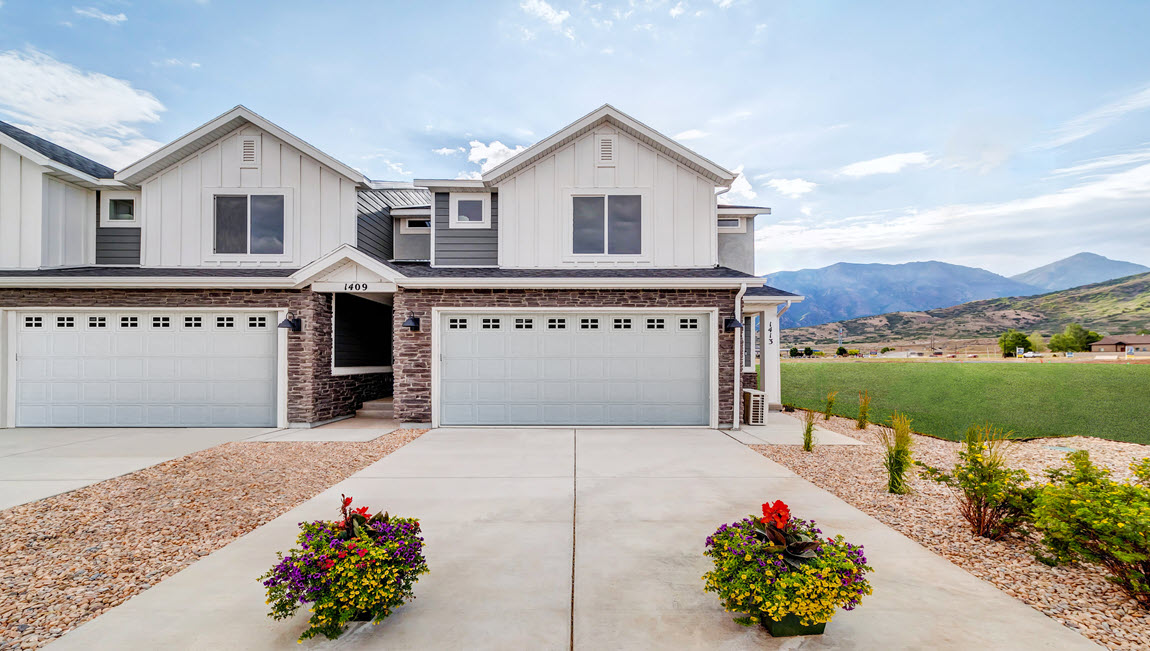 Floor Plan in Summit Ridge Towns Santaquin, UT D.R. Horton