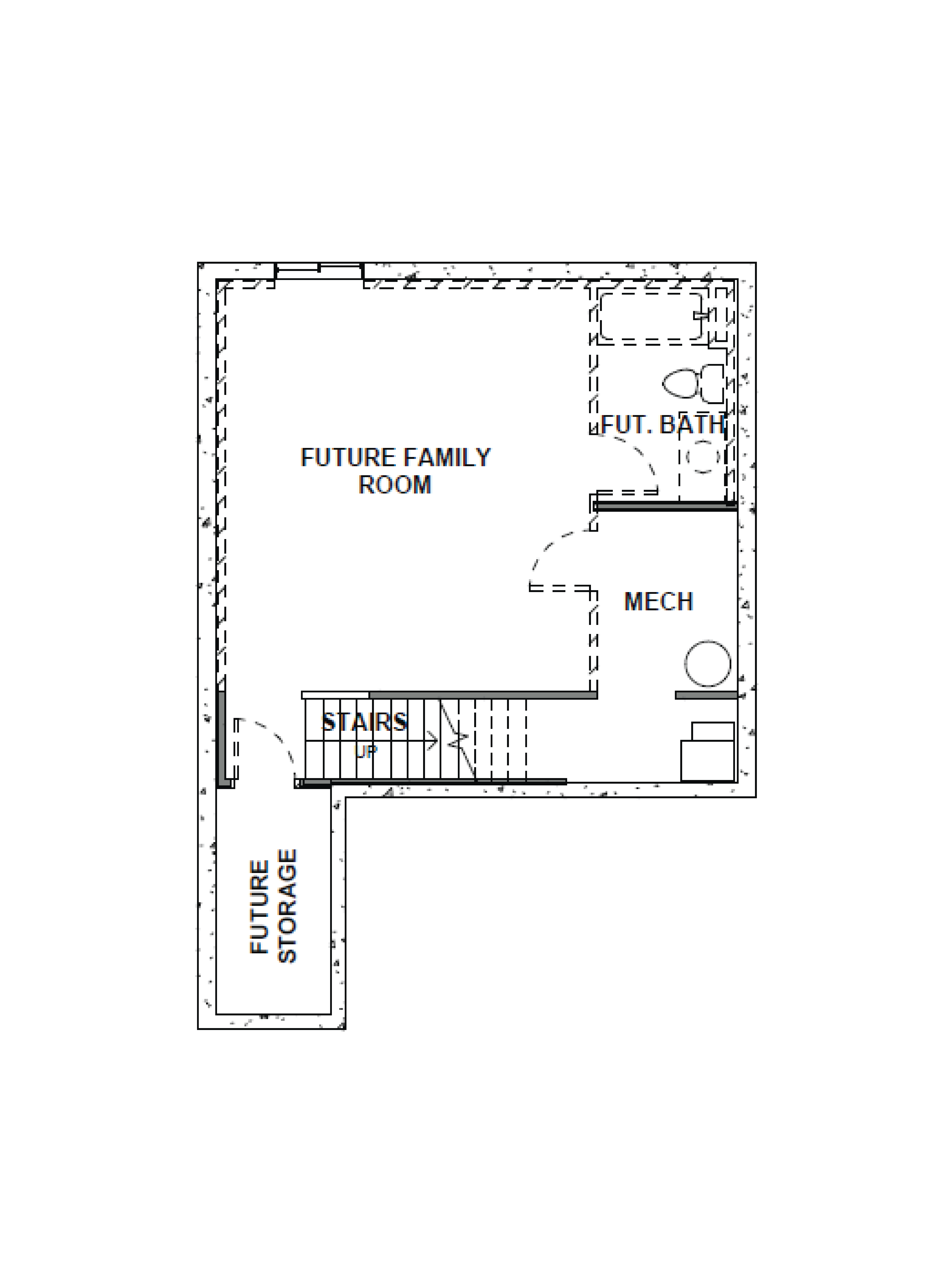 basement millbrook plan in tooele, utah