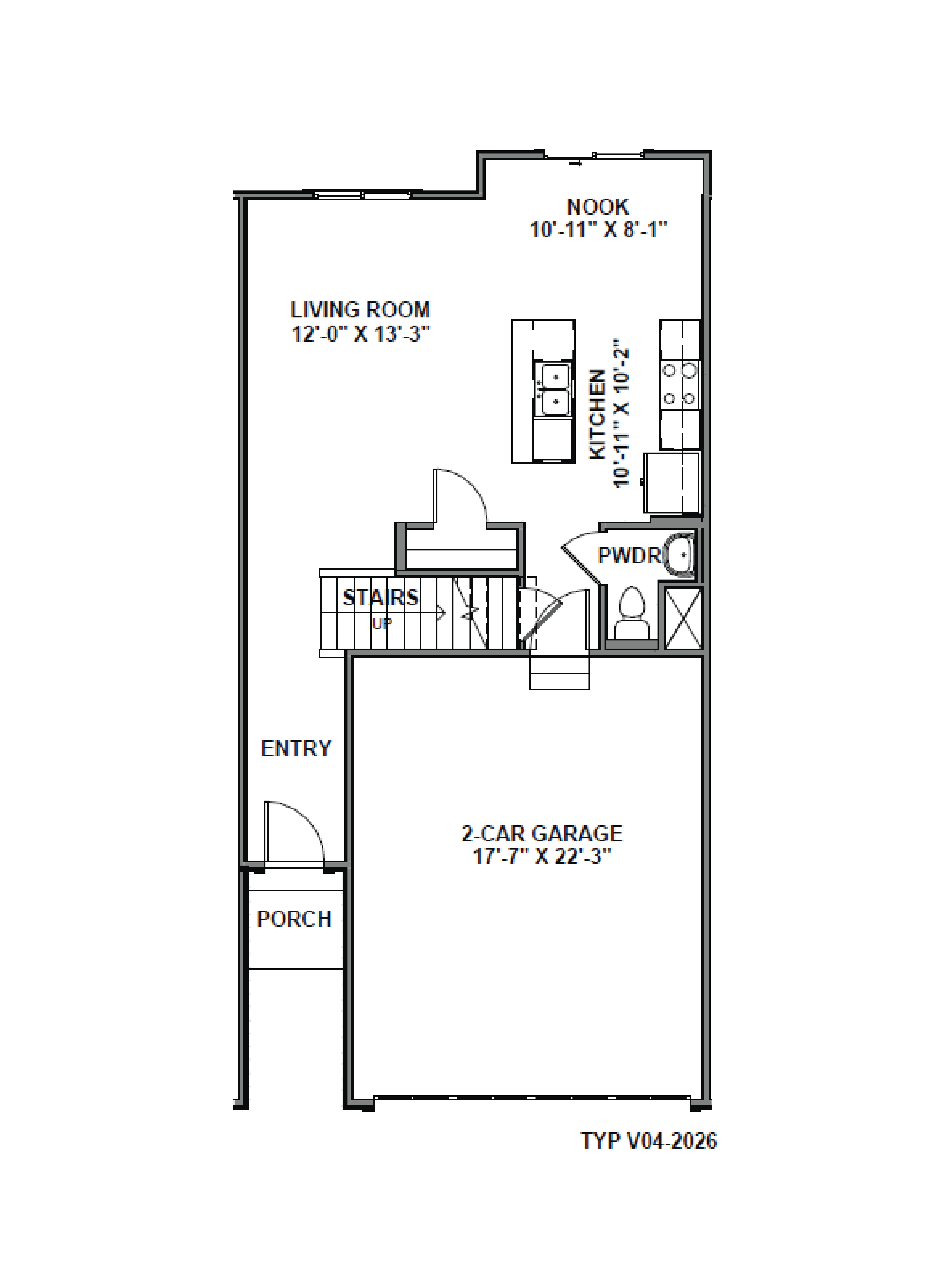 first floor millbrook plan in tooele, utah