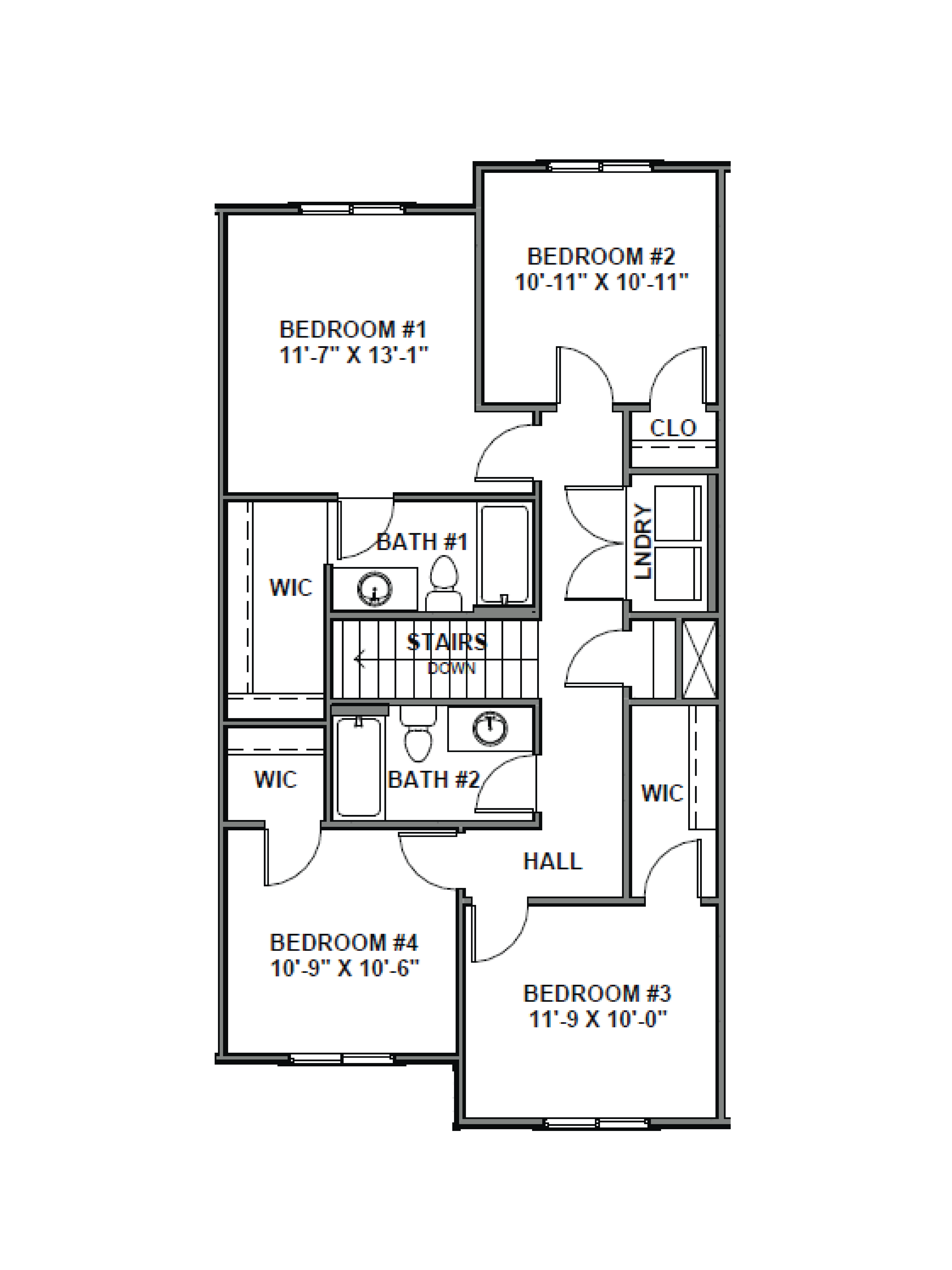 second floor oakridge plan in tooele, utah