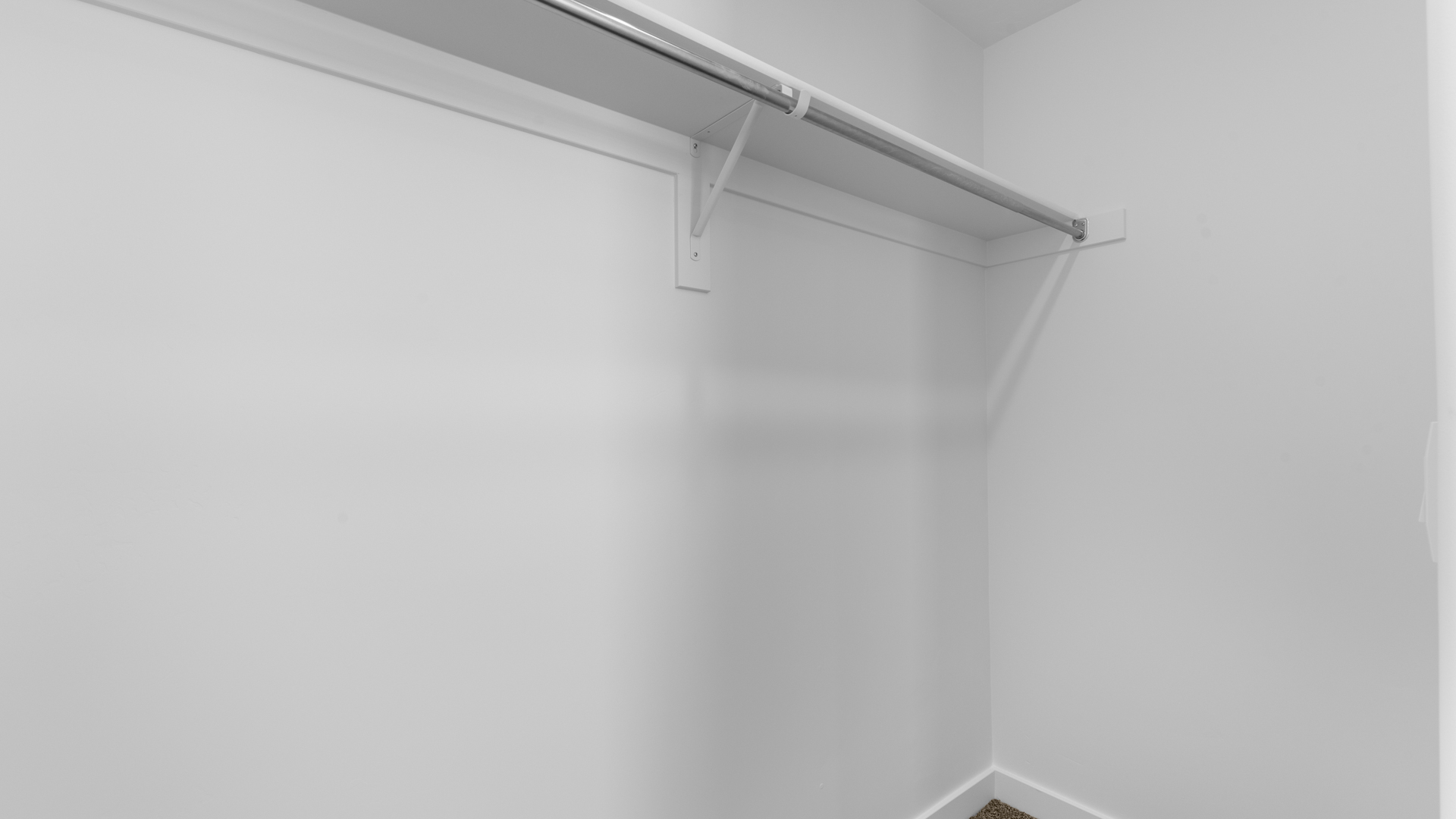 Large walk-in closet.