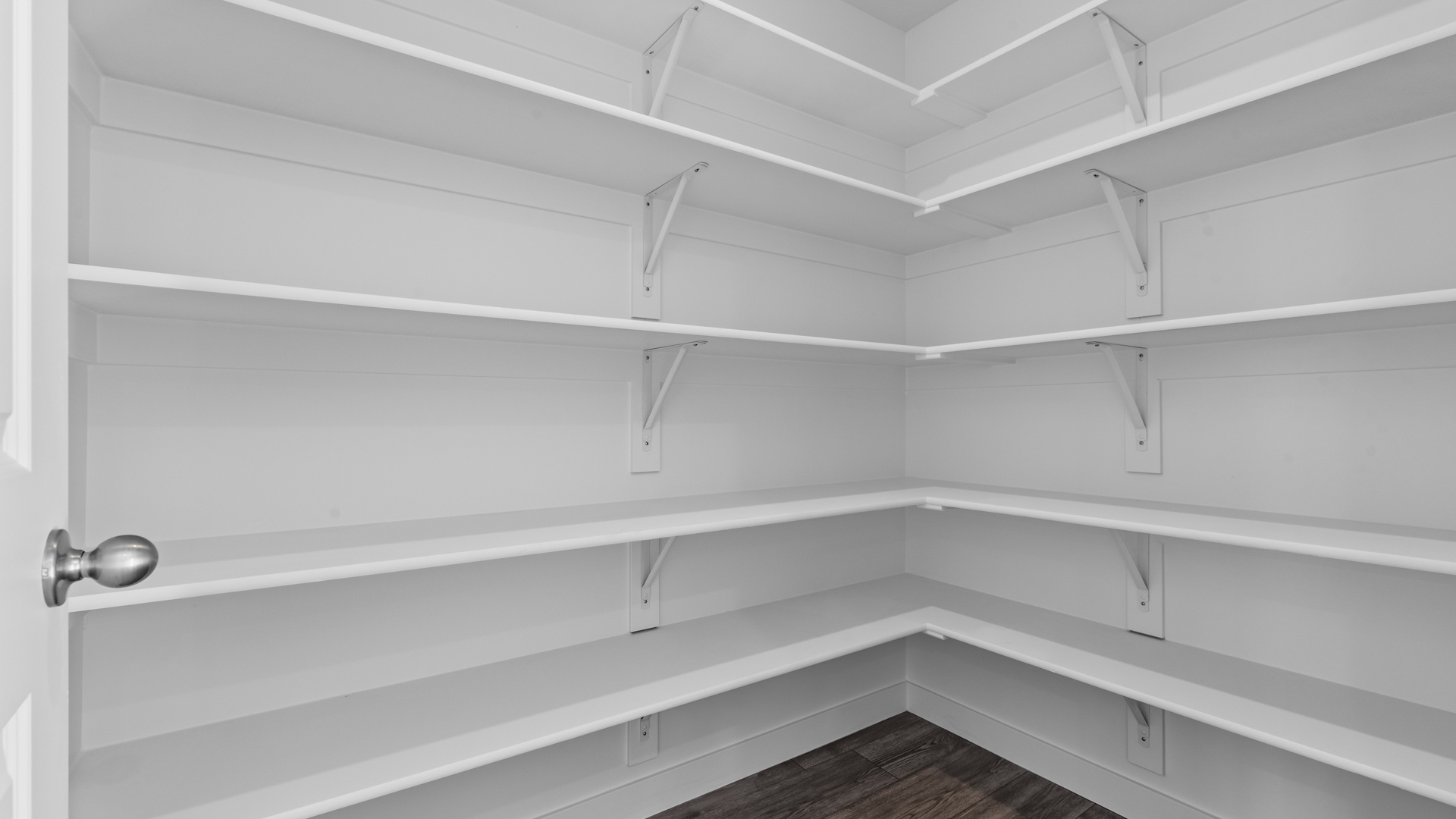 Kitchen walk-in pantry.