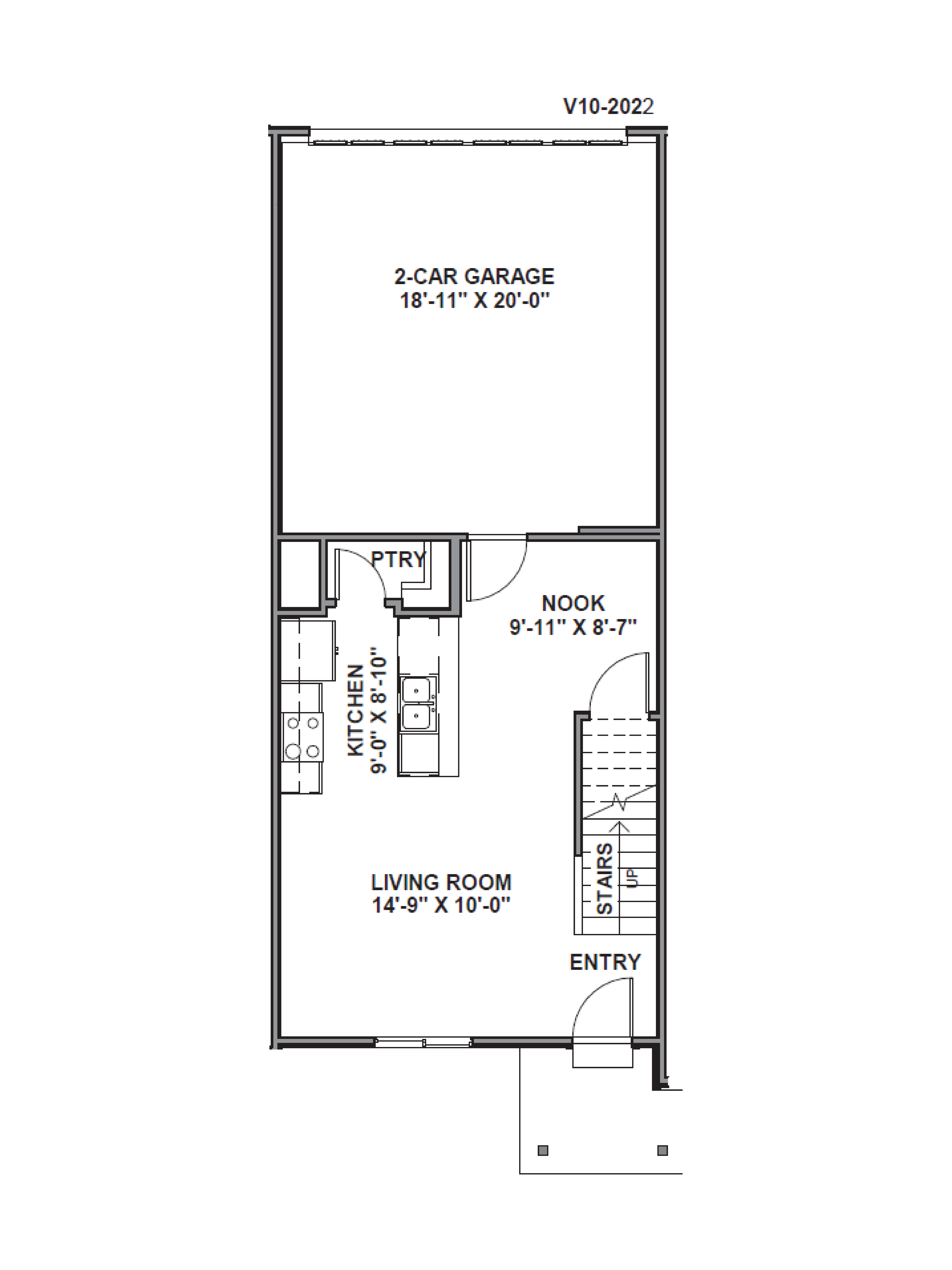 Addison Floor Plan First Floor.