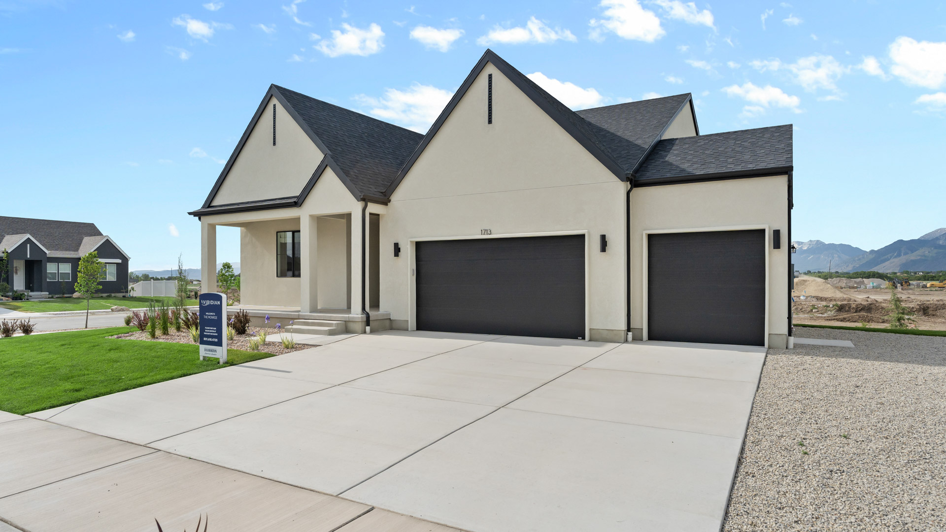 New Monroe home in Salem, Utah.