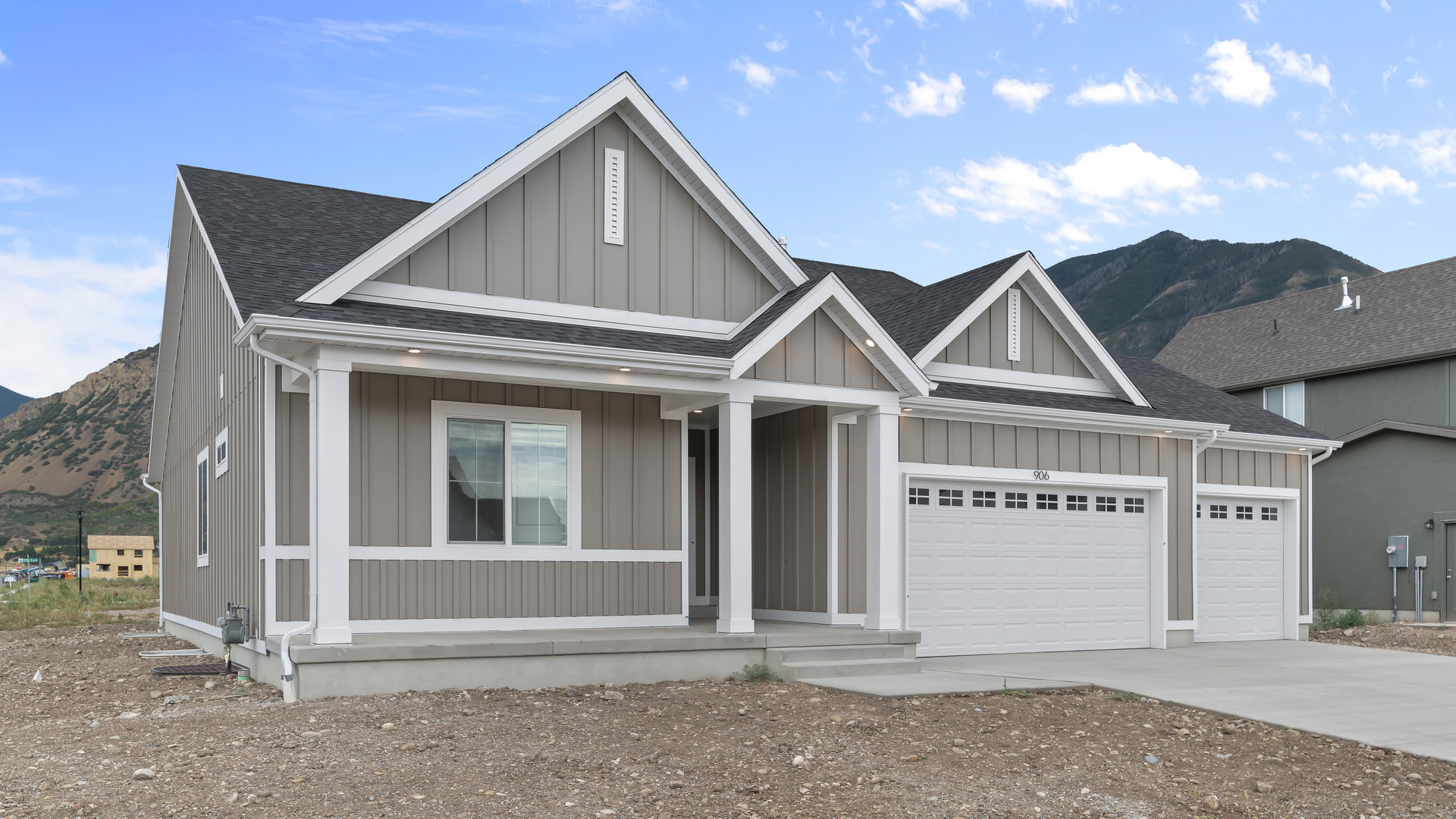 New Monroe home in Salem, Utah.