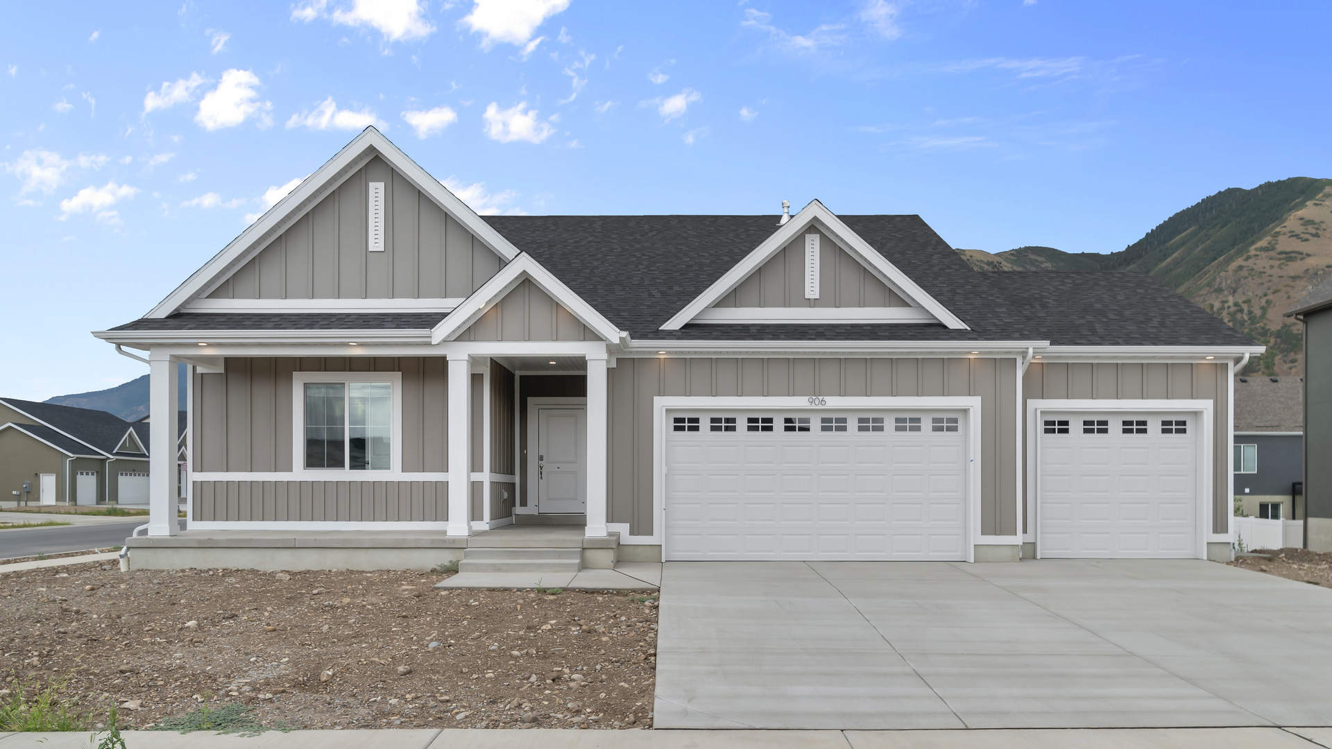 New Monroe home in Salem, Utah.