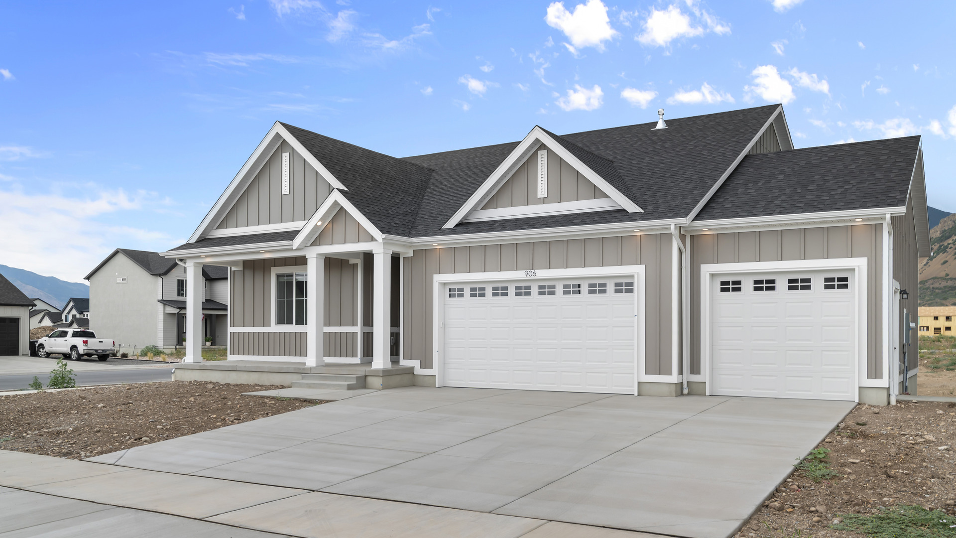 New Monroe home in Salem, Utah.