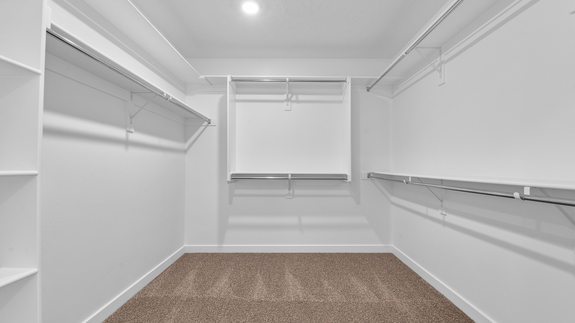 Large walk-in closet.
