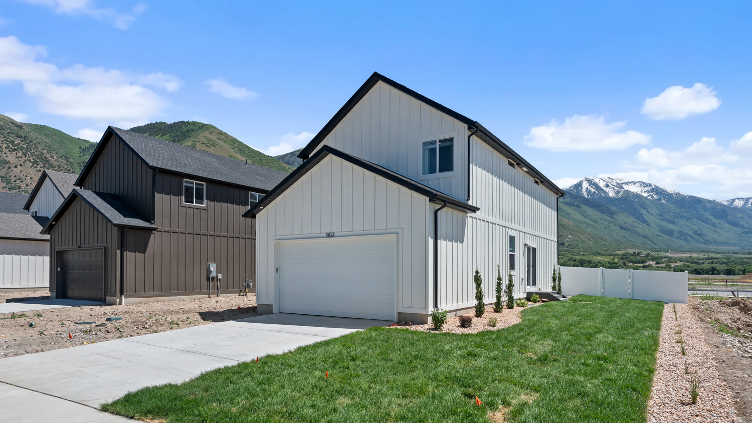 Austin exterior farmhouse elevation