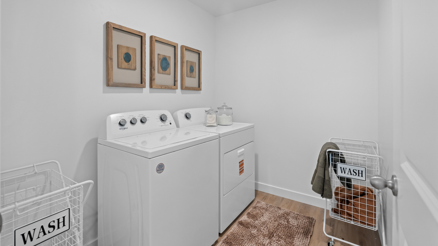 Laundry room.