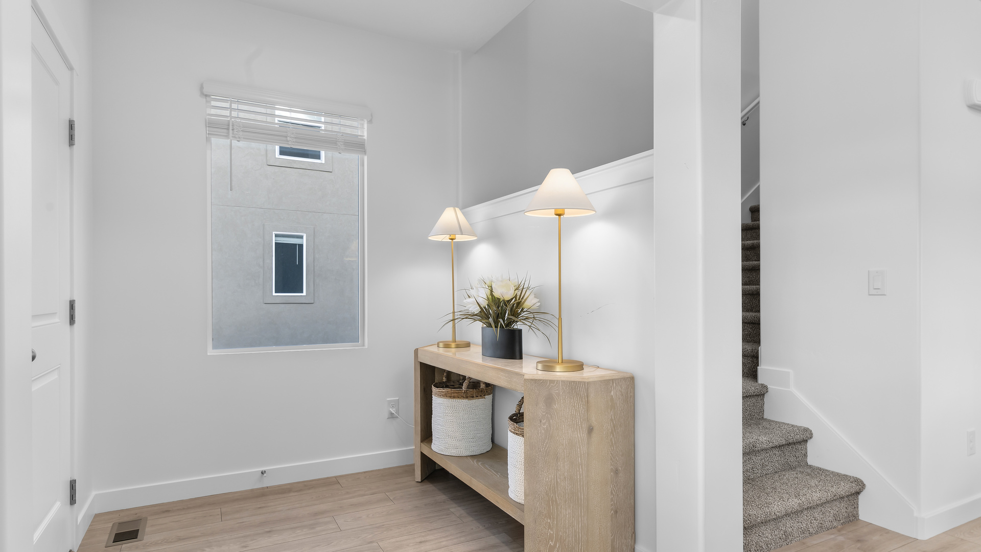 Entry area into main living space.