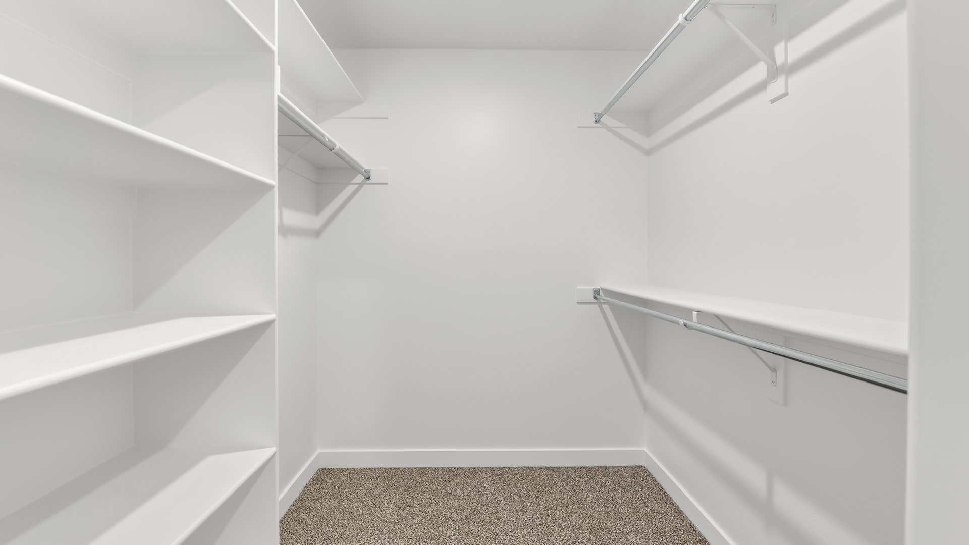 Large walk-in closet.