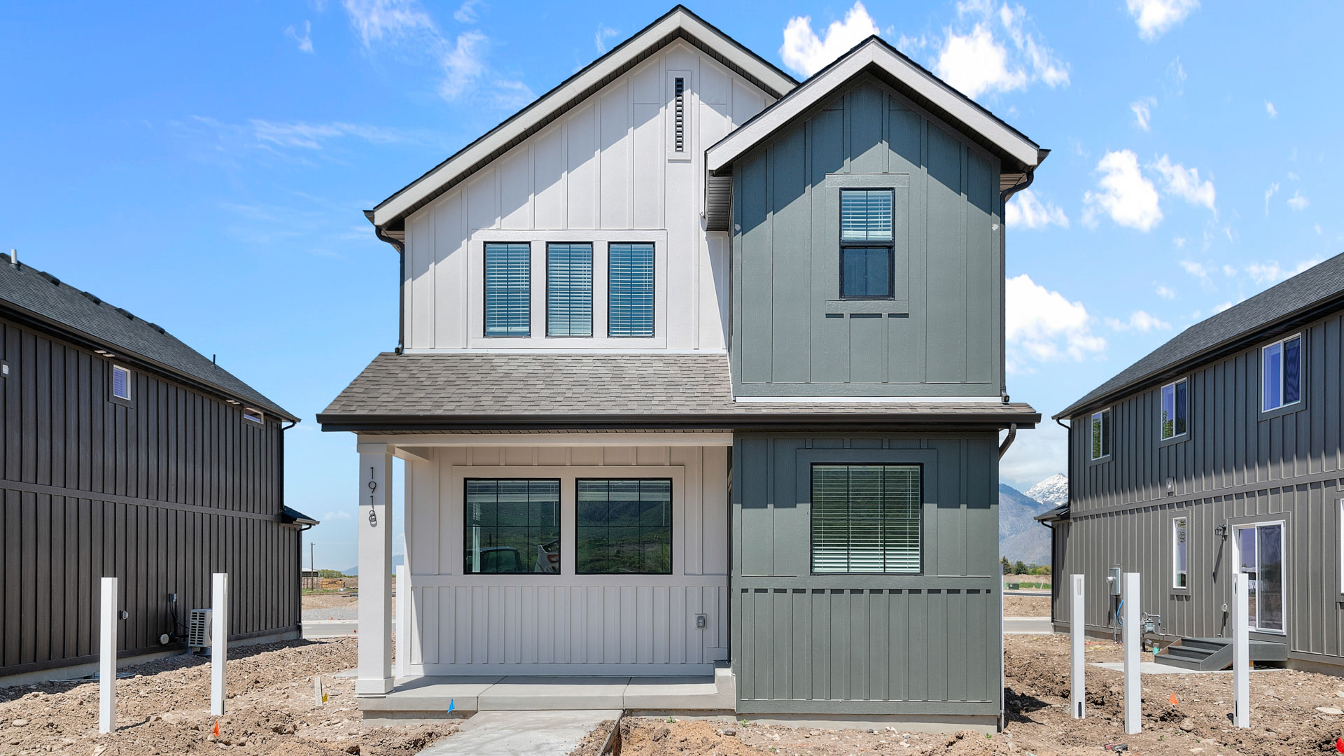 Bedford farmhouse elevation