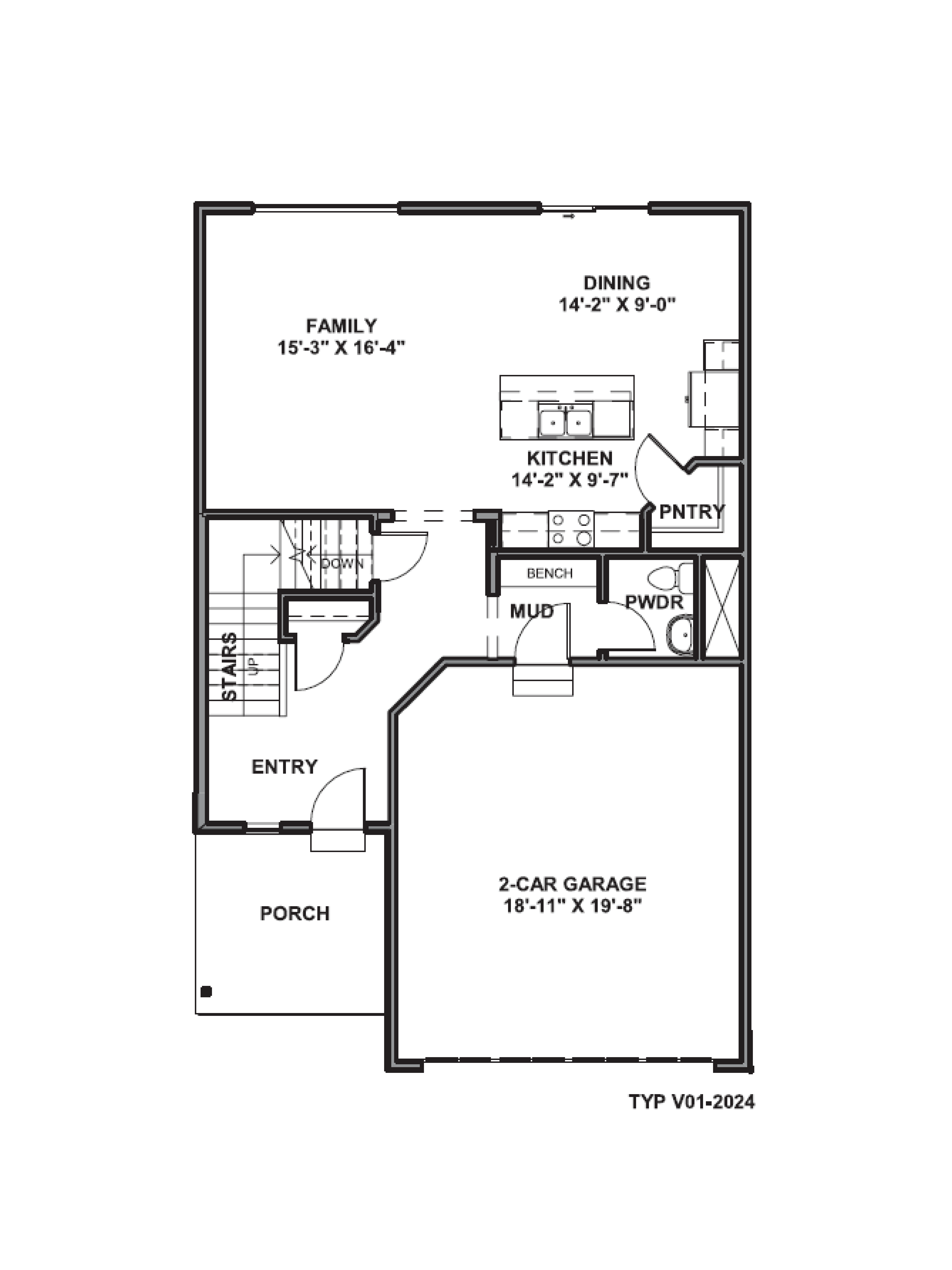 New home with scandinavian exterior design in Salem, Utah.