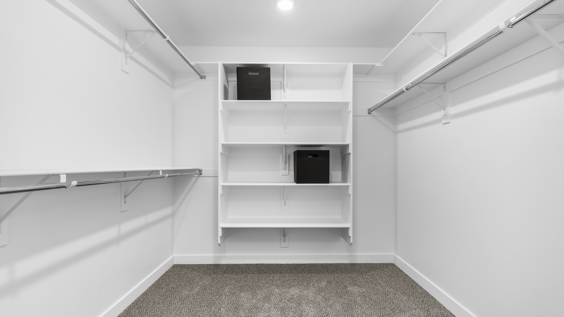 Large walk-in closet.
