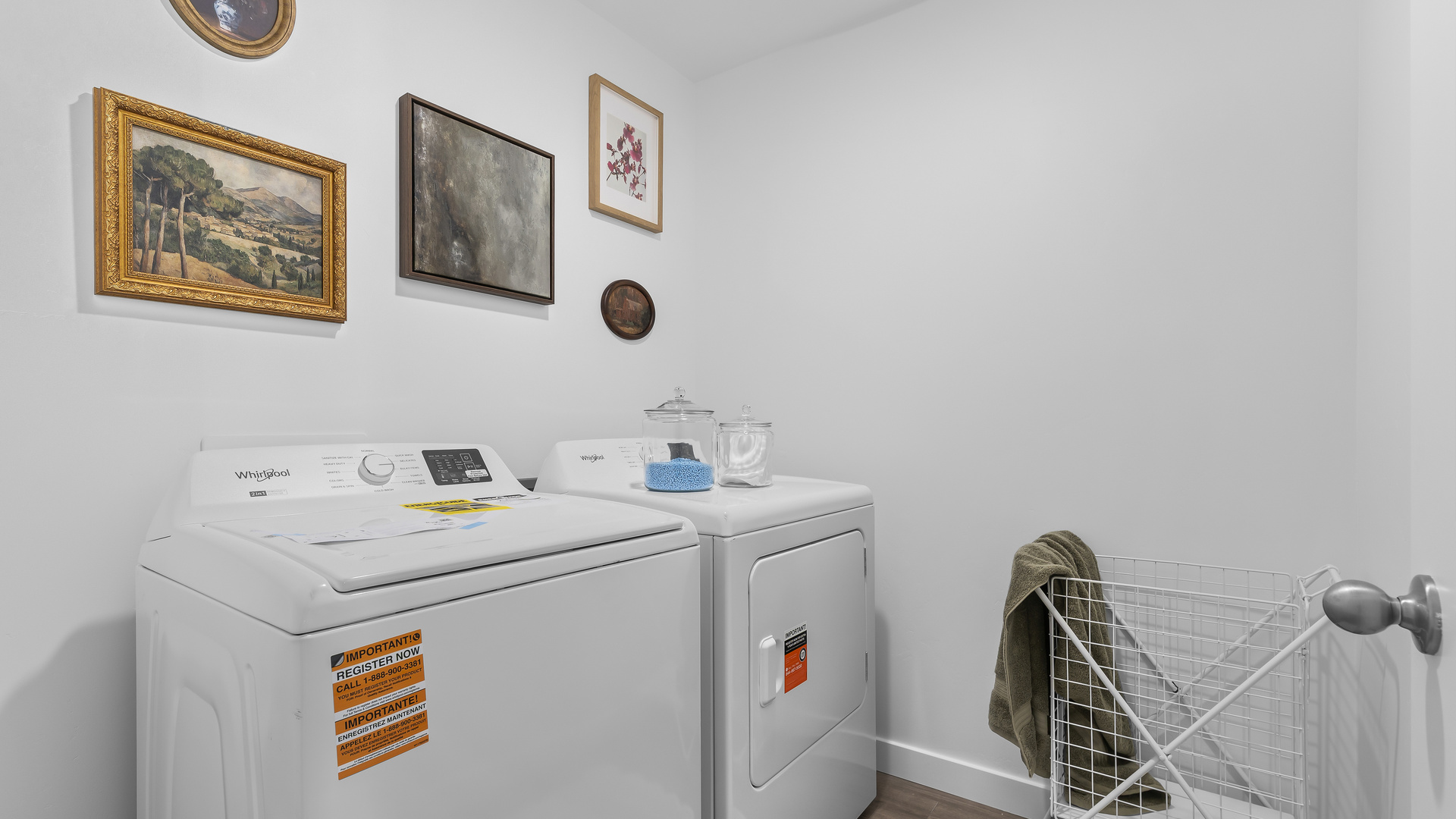 Laundry room.