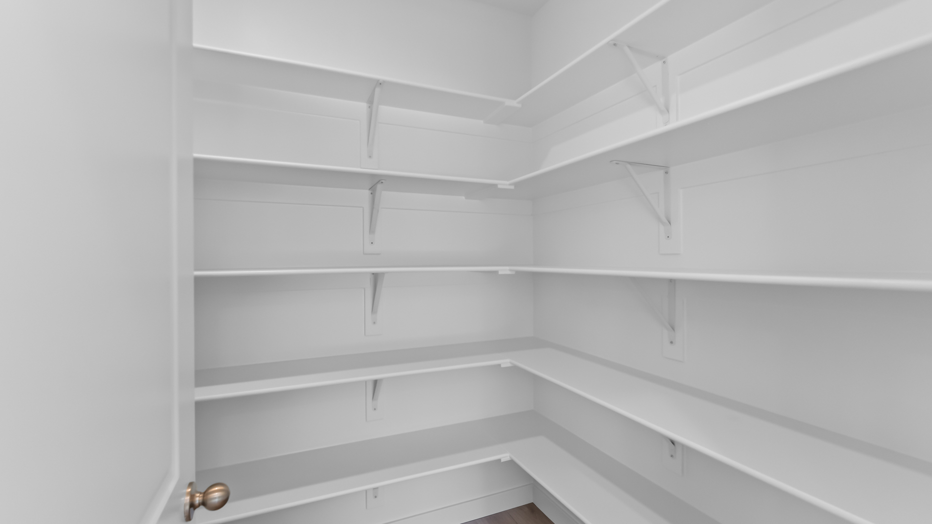 Large walk-in pantry.