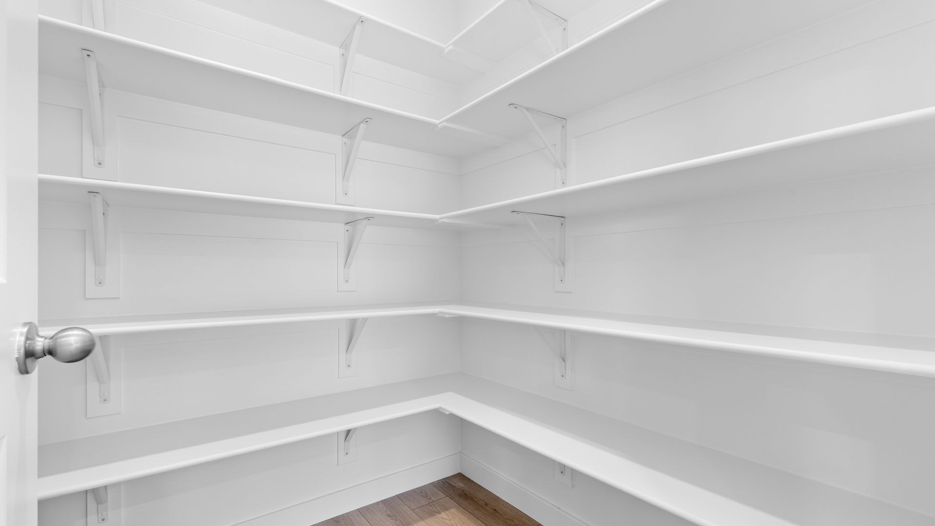 Large walk-in pantry.