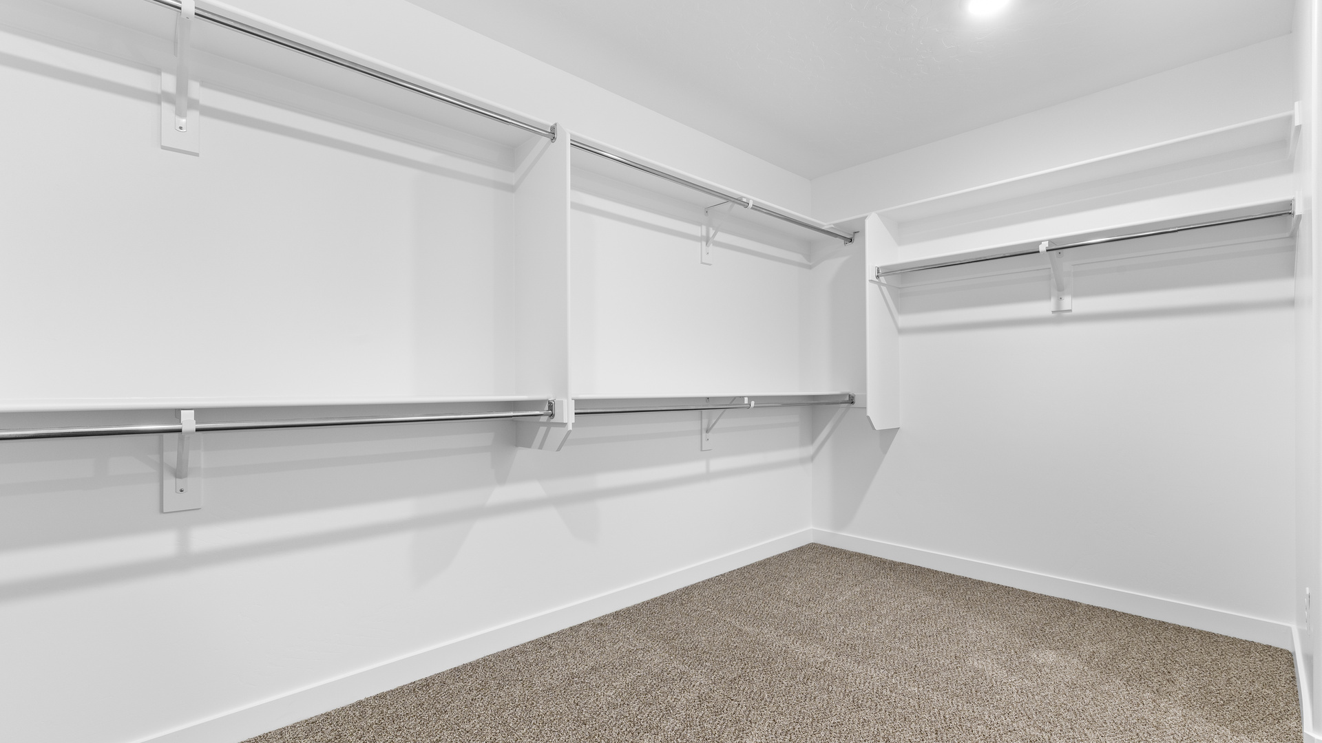Large walk-in closet.