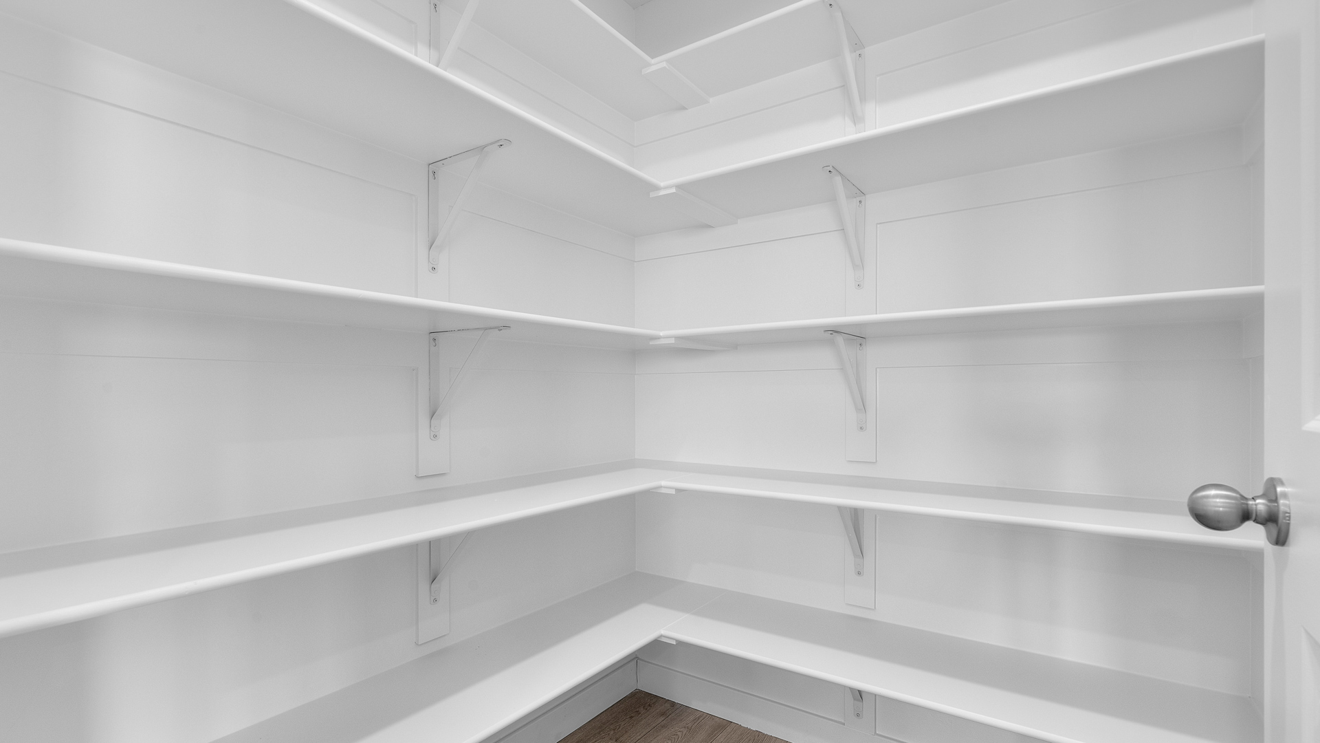 Walk-in pantry.