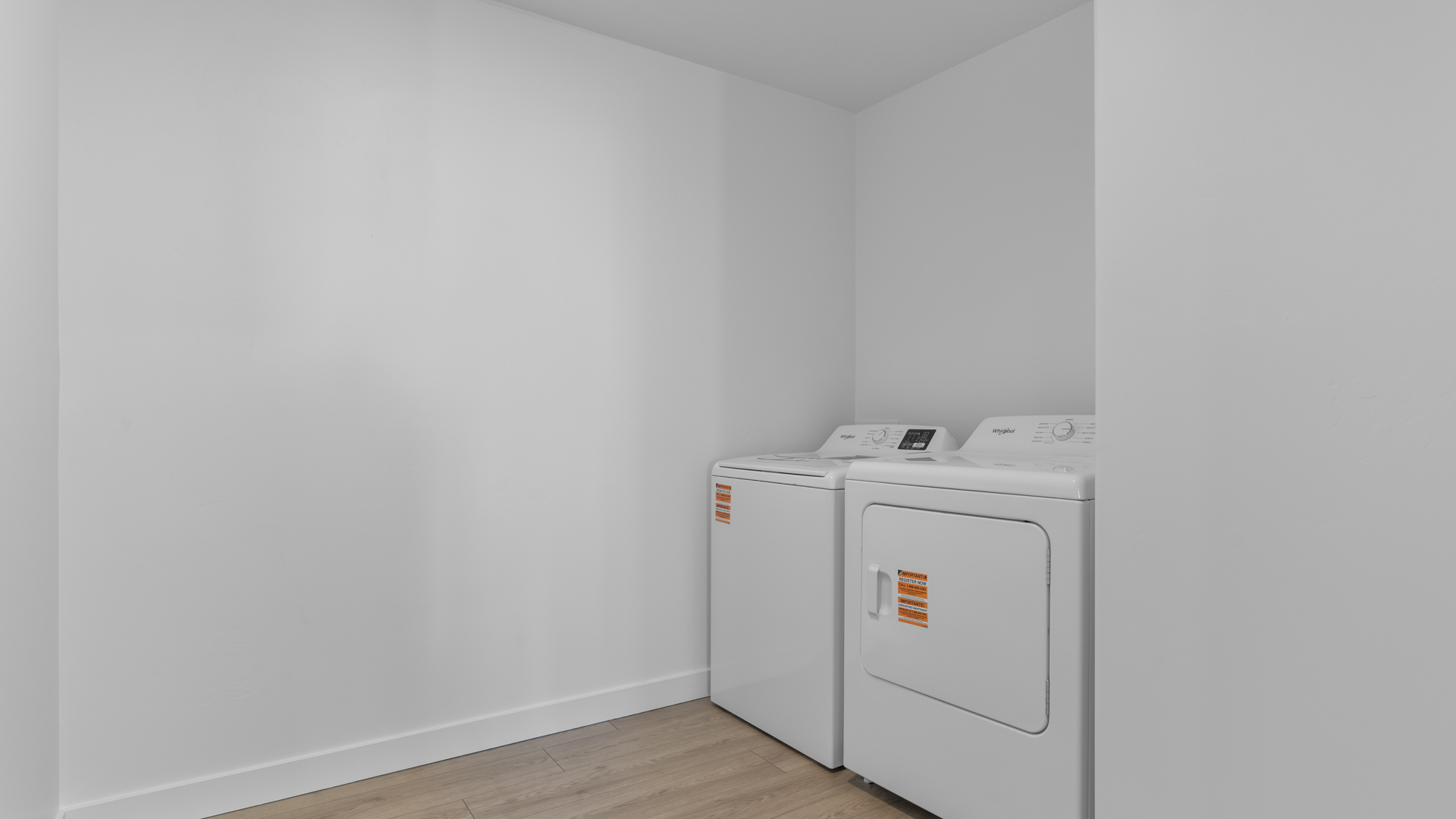 Laundry room.