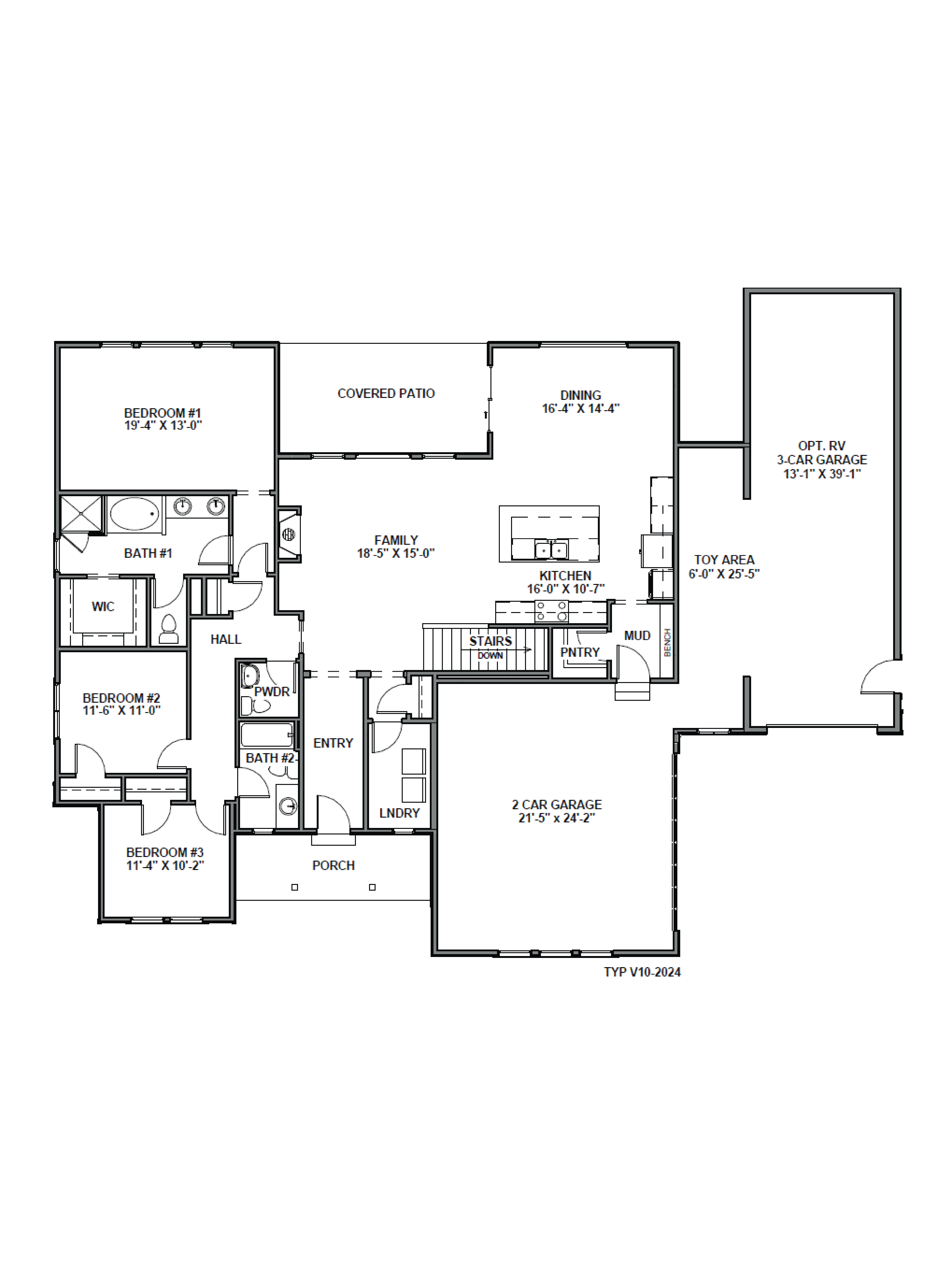 Hayward main floor