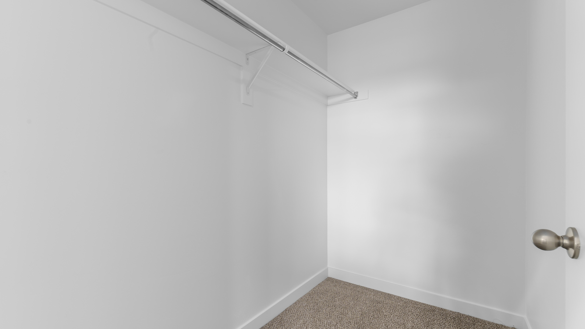 Spacious closet.