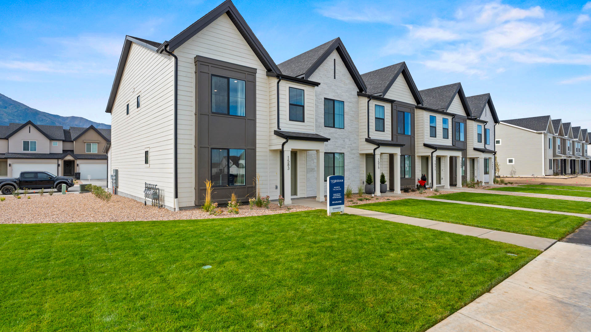 Dalton exterior in Viridian in Salem Utah.