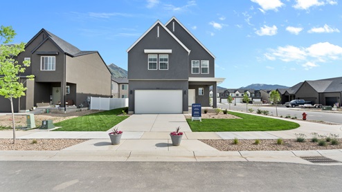 Viridian Clover Scandinavian exterior elevation.