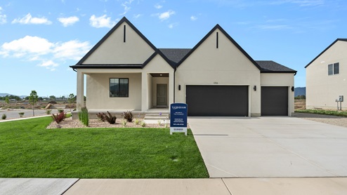 Viridian Monroe model home exterior.