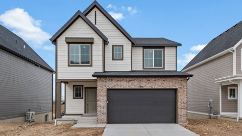 Viridian Beechwood modern farmhouse elevation.