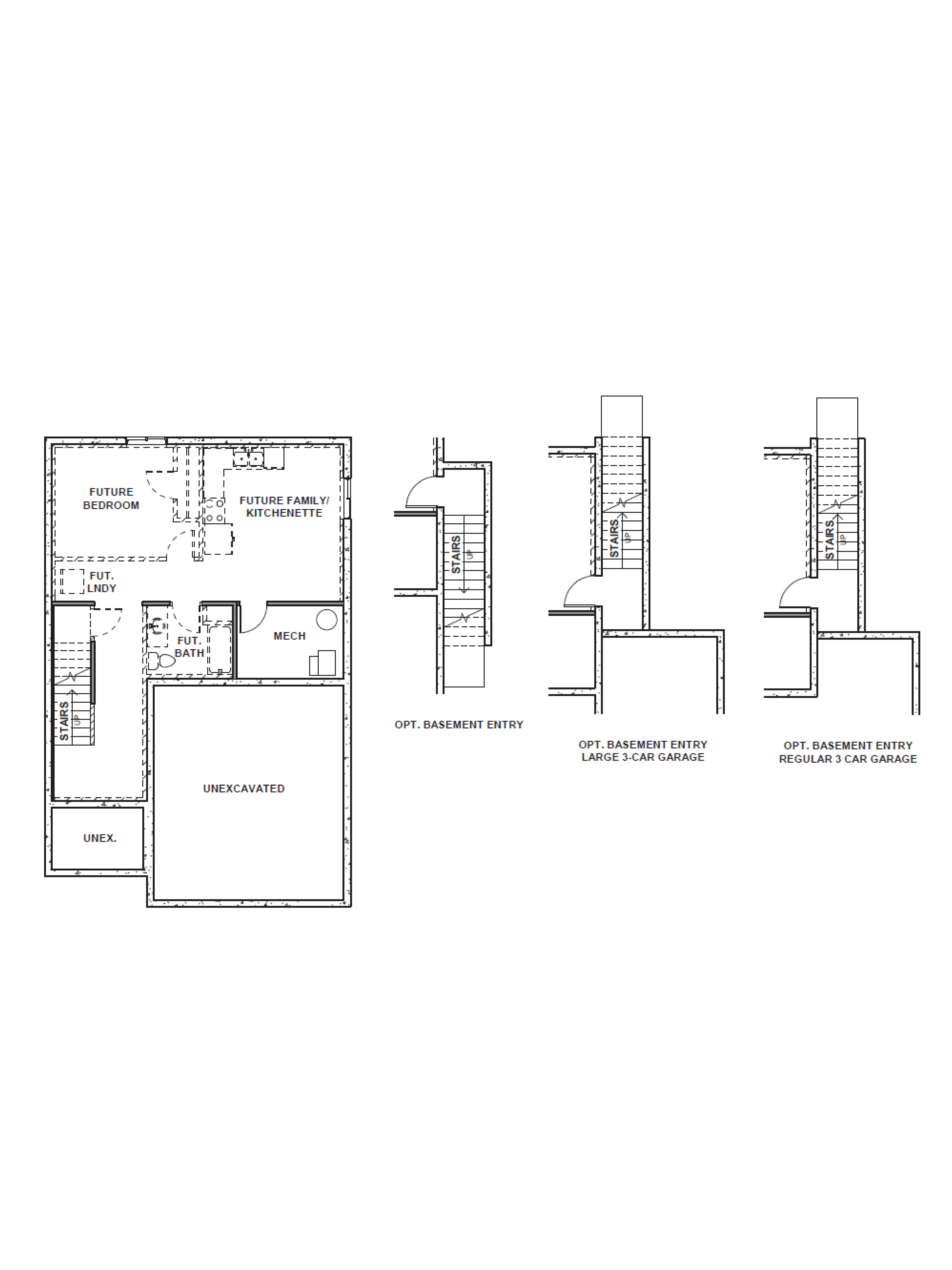 Basement of Beechwood floor plan