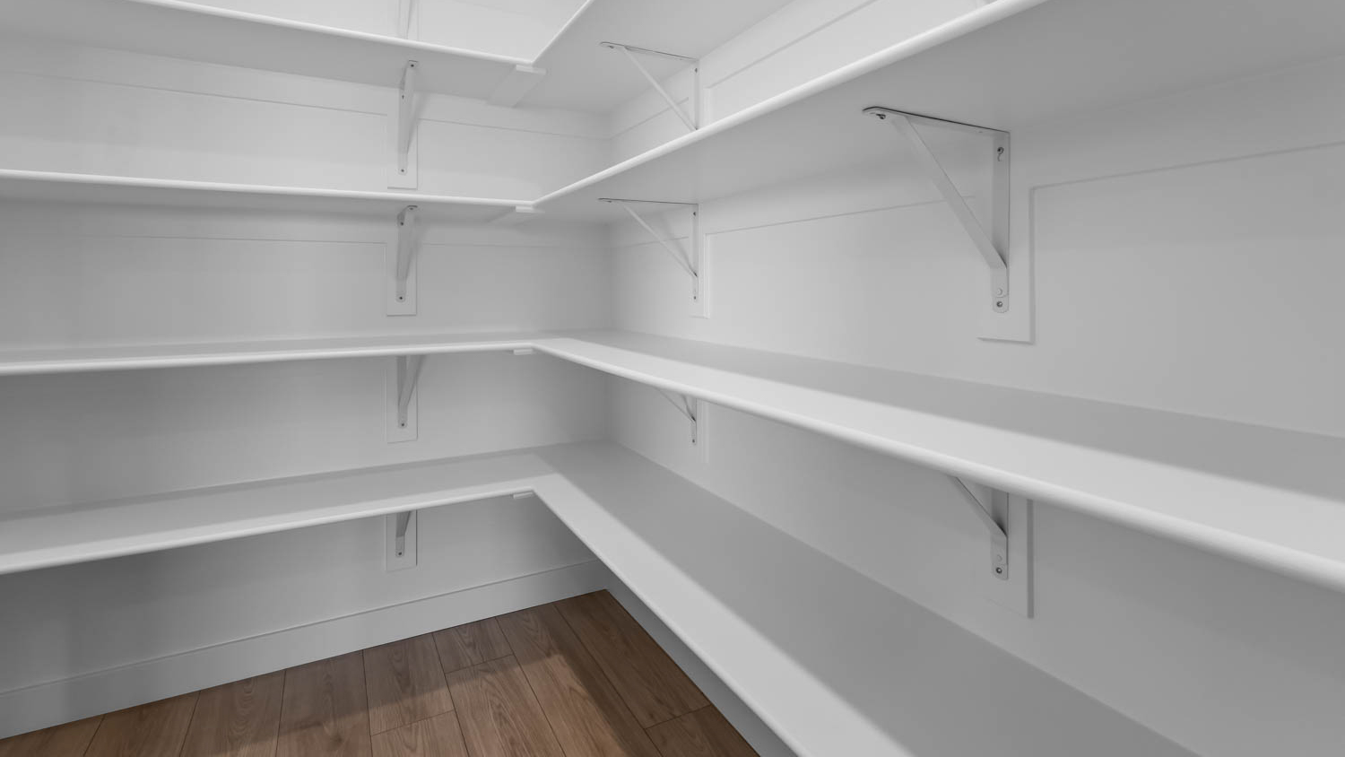 Walk-in pantry.