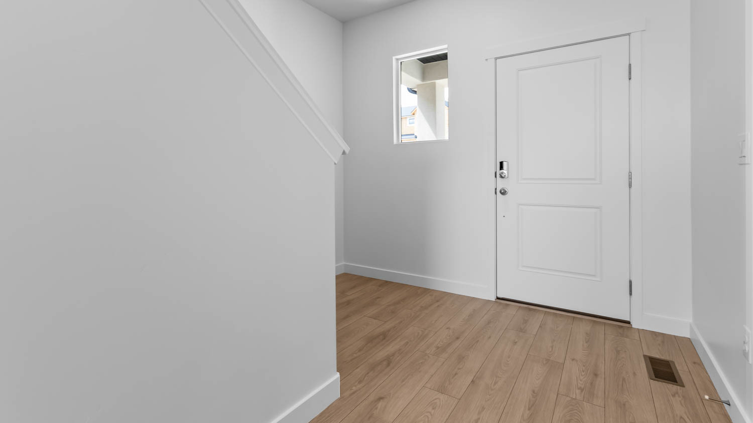 Large entryway into home.